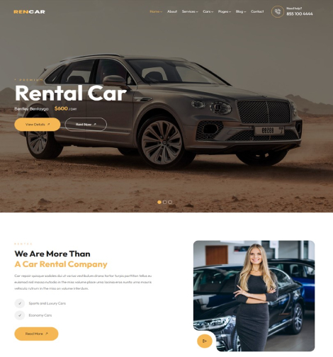 Custom Blog & Portal