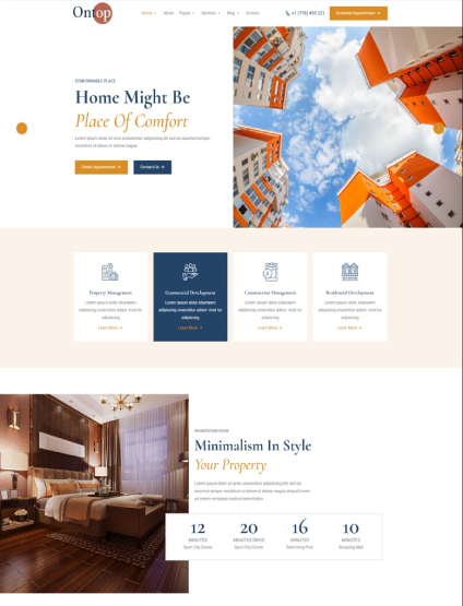 Agency Portfolio Website